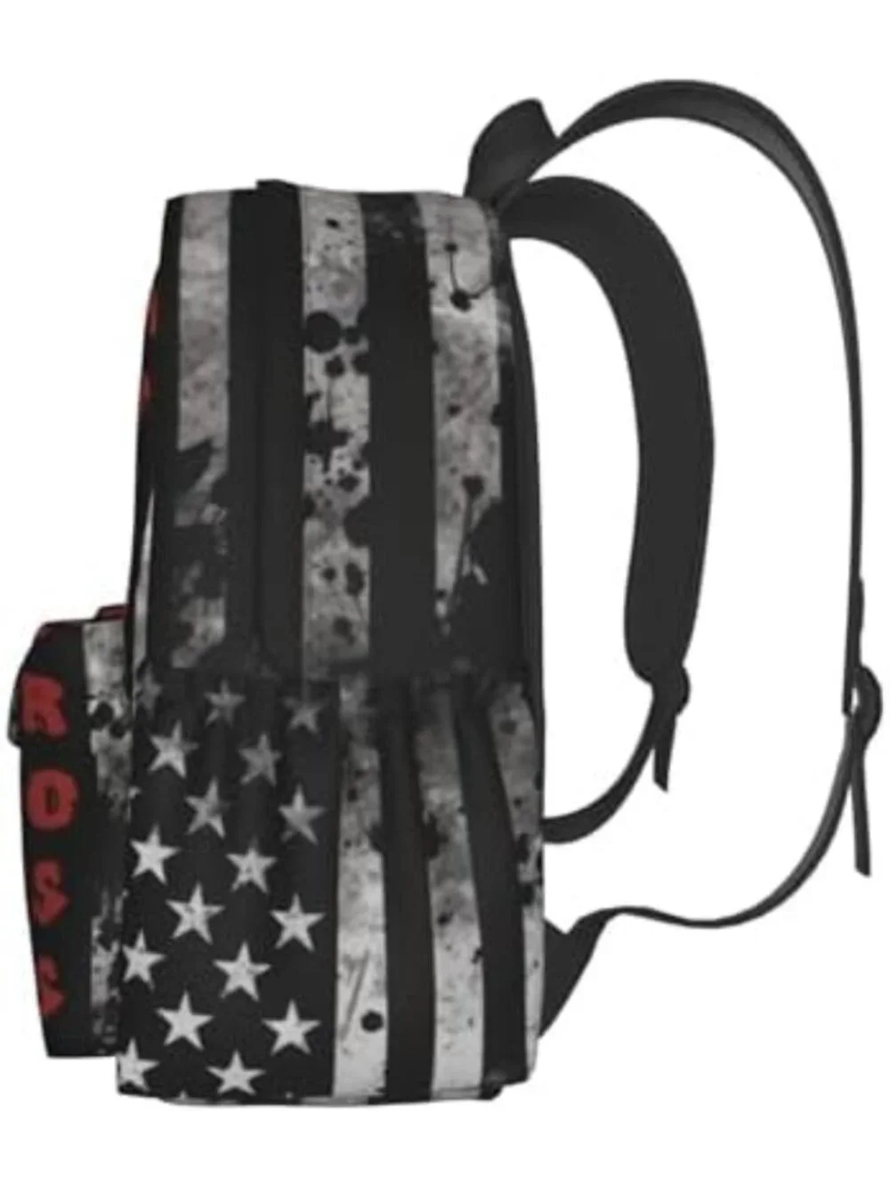 Patriotic Motocross Backpack | Multipurpose Laptop Daypack for Travel & Hiking